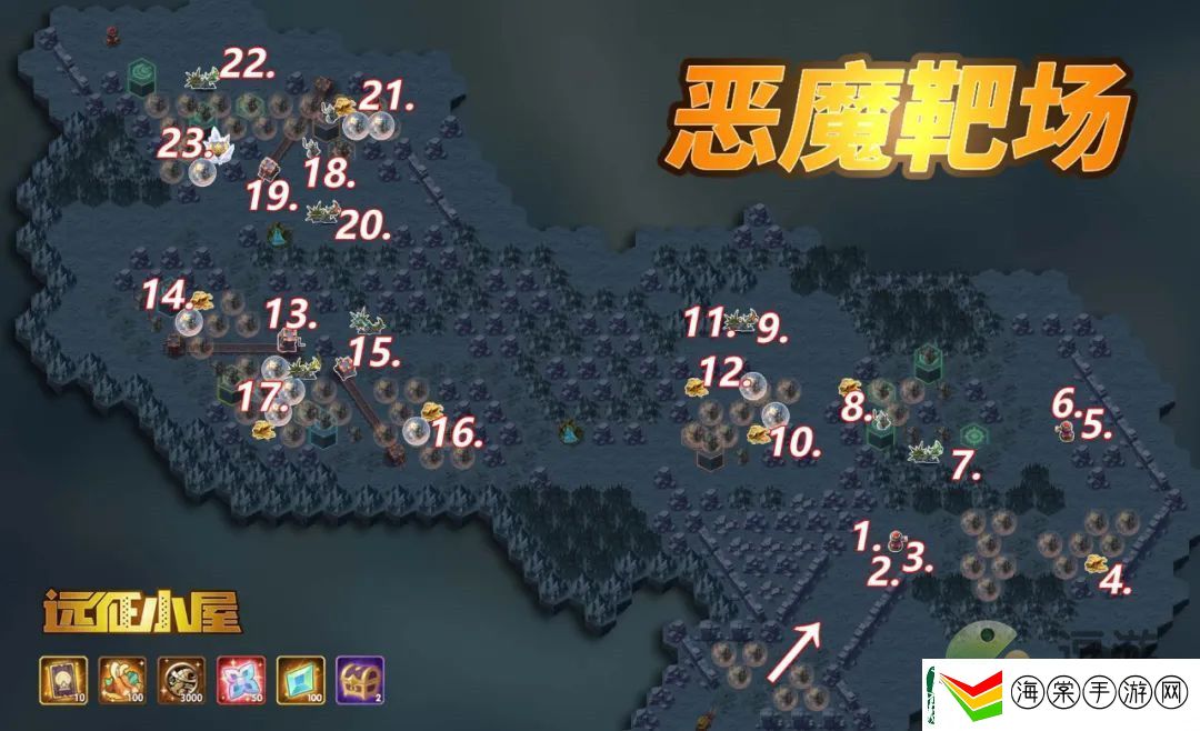 剑与远征恶魔靶场奇景通关攻略