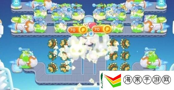 保卫萝卜4太空穿越第23关怎样满星通过