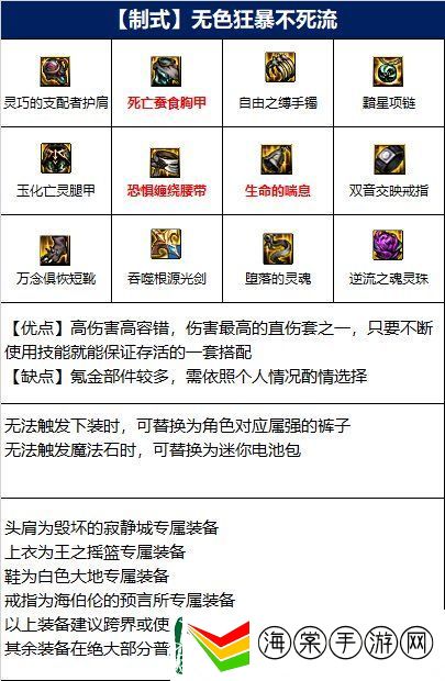 dnf110级剑魂装备怎么搭配