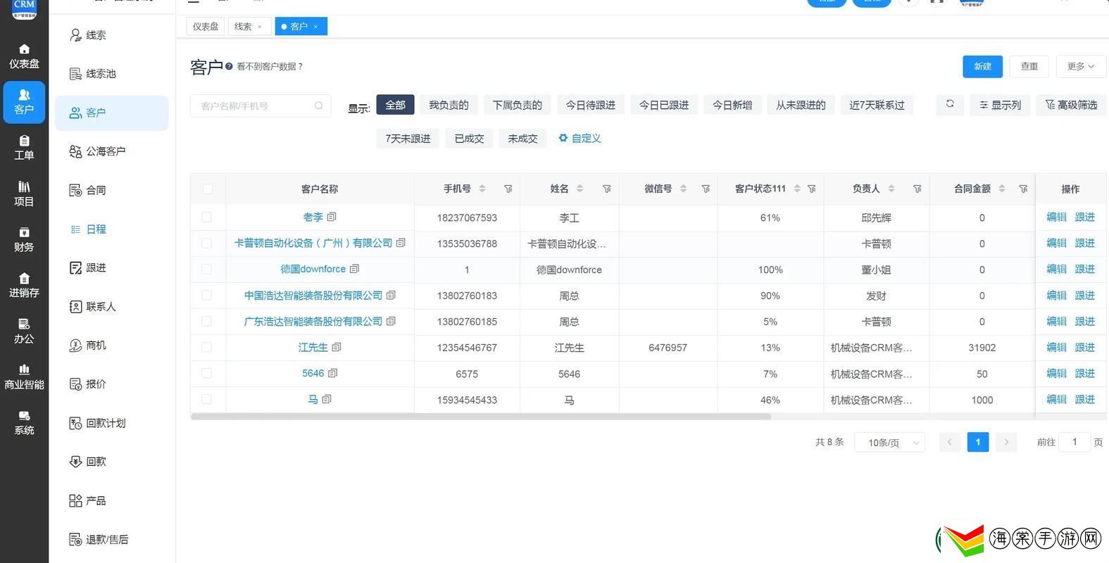 成品视频CRM系统