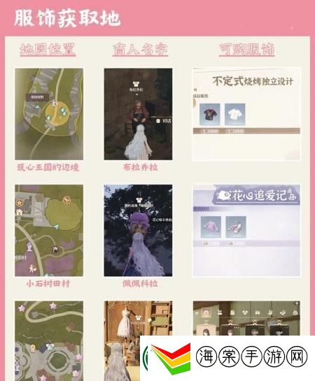 无限暖暖服饰材料获取方式