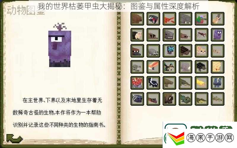 我的世界枯萎甲虫大揭秘