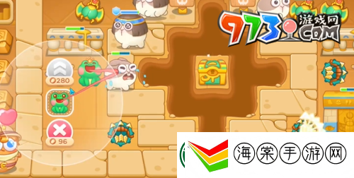 保卫萝卜4法老归来第110关怎么过